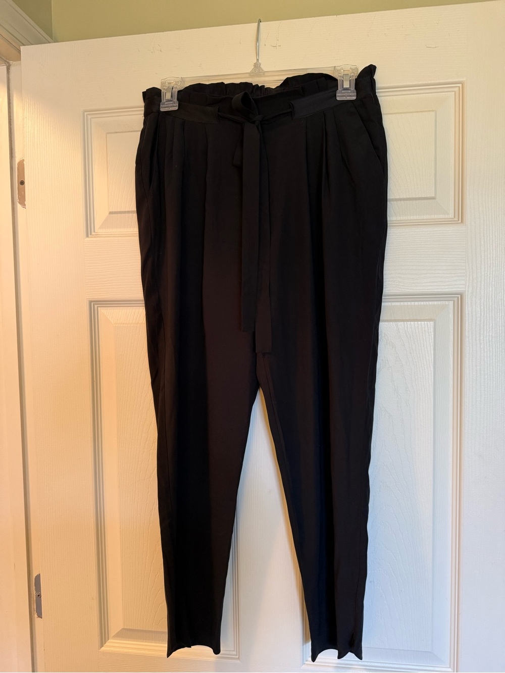Ramy Brook Black Silk Pants